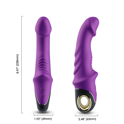 Lüks Kadınlar G Noktası Doruk Masturbator USB Şarj Edilebilir Gizli Seks Oyuncakları