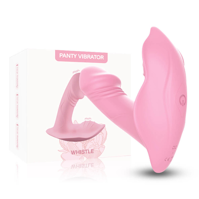 Uzaktan Kumandalı Külot Giyilebilir Silikon G Noktası Vibratör, Yapay Penis Vibratör Seks Oyuncak