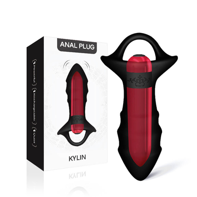 Prostat Masajı Seks Oyuncakları Uzaktan Kumandalı Silikon Anal Plug