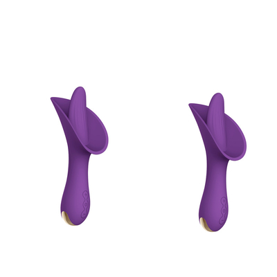 Oral Dil Yalama Vibratör Meme Suckers Klitoris Stimülatörü Vibratör