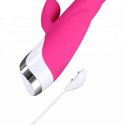 213mm 10 Titreşimler Güçlü Yapay Penis Vibratör Çift Yalama Klitoris Vibratör Suya Dayanıklı