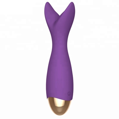 FDA Silikon Clit Stimülasyon Masajı Yunus Şekilli Clit G Spot Vibratör Seks Oyuncak