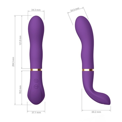 90 Dakika Kadın Mini G Spot Vibratör Seks Oyuncak Küçük Sessiz Değnek Vibratörler