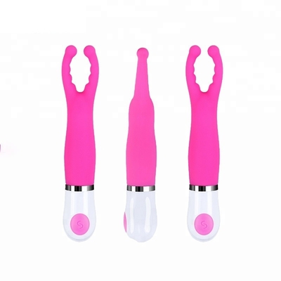 Kadın için yetişkin seks oyuncak toptan Silikon Dildo güçlü vibratör değnek