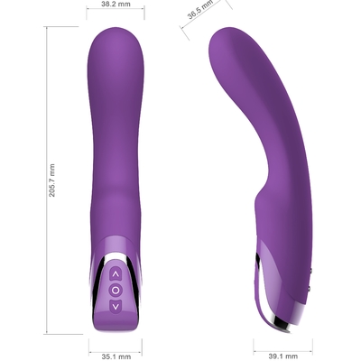 Klasik Değnek Kadın Orgazm G-spot Vibratör Masajı
