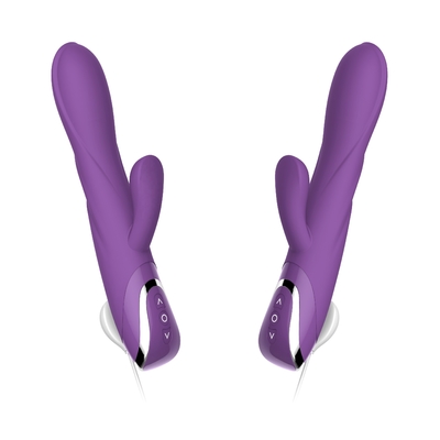 Uzaktan Kumanda Yapay Penis Titreşimli G Noktası Tavşan Vibratör Klitoris Stimülasyonu Için Bunny Kulakları Ile Kadın Oyuncak
