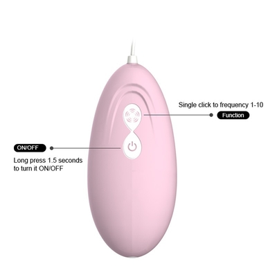 Kadınlar İçin 12 Frekans Klasik Pembe Aşk Yumurta Bullet G Spot Vibratör
