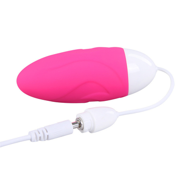 Sağlık Güvenliği Titreşimli Yumurta Seks Oyuncak Rahat Mor Yumurta Vibratör 87 * 33 * 33mm