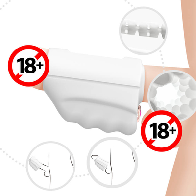 İnme Penis Egzersizi Erkek Masterbator Kupası İçinde Manyetik Mermi ile El Yapımı