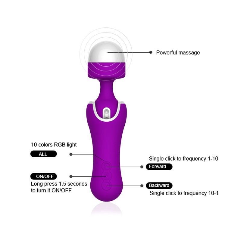 IPX5 Ayarlanabilir Yetişkin Baş Seks Oyuncakları Kadın Cinsel Zevk İçin Pussy Vibratör