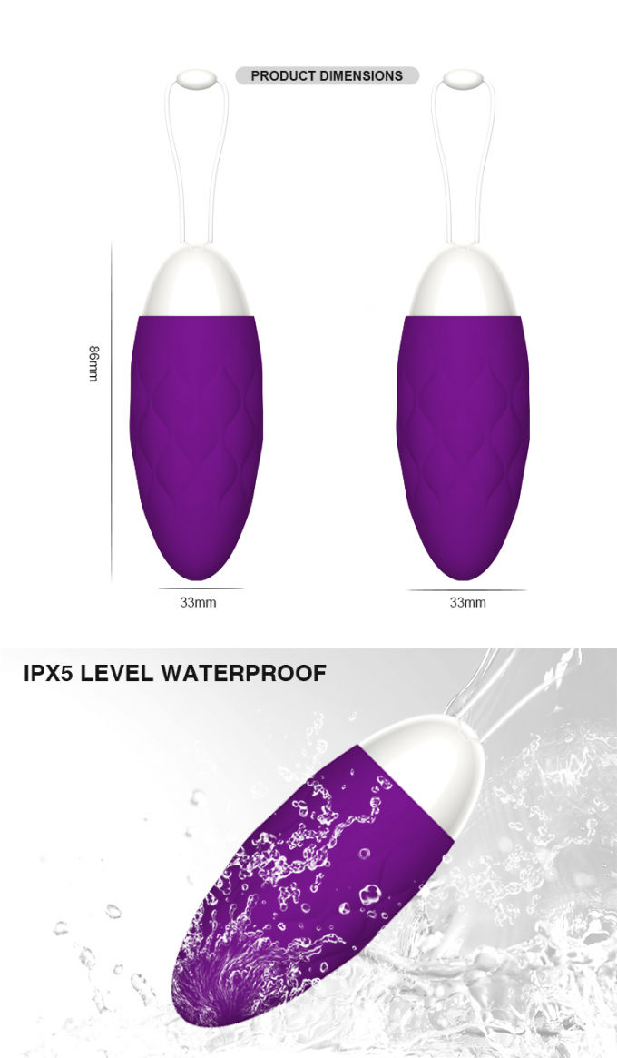 Kız Acemi Mini Yumurta Vibratör Erkekler İçin Vajinal Yumurta Meme Stimülasyonu 3